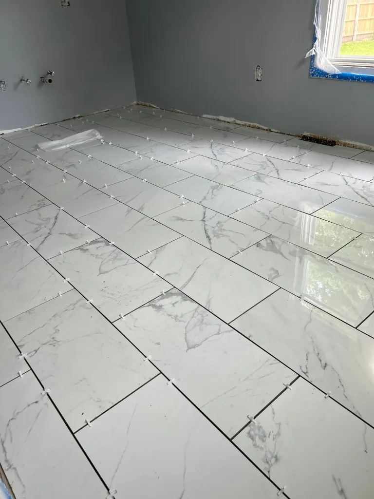 Tile Floor Installation