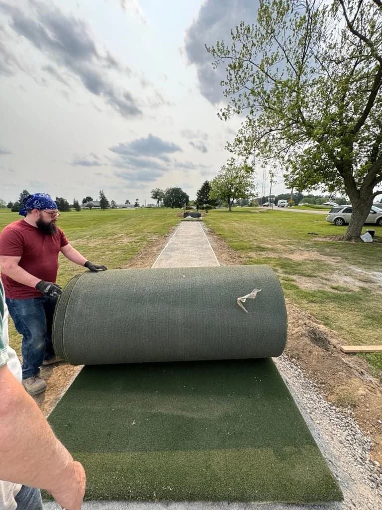 Turf Installation project 3