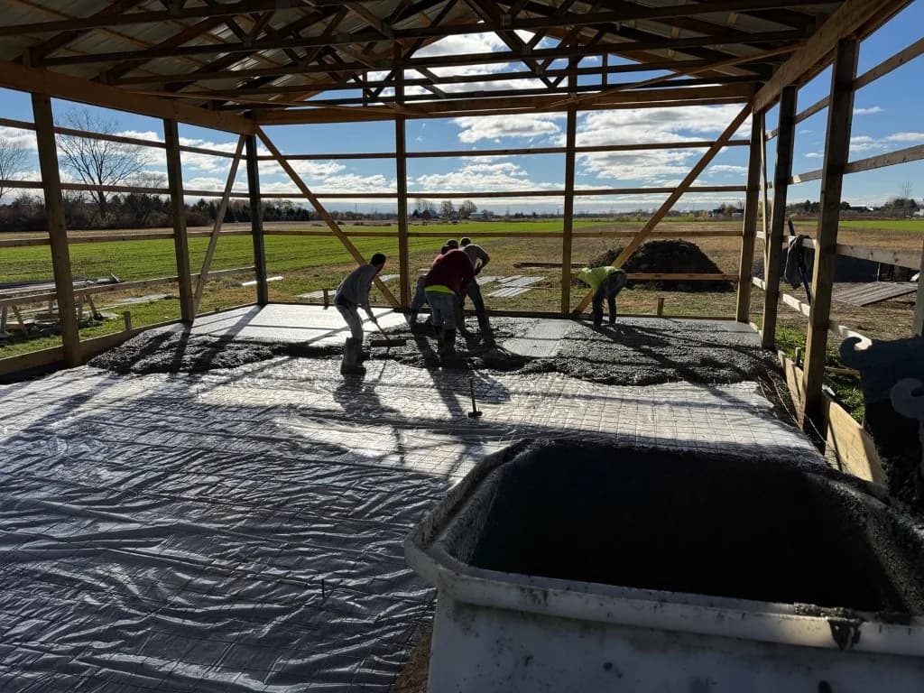 Concrete Installation project 11