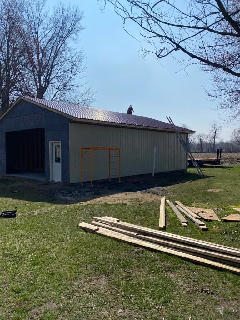 Garage & Shed Building project 8