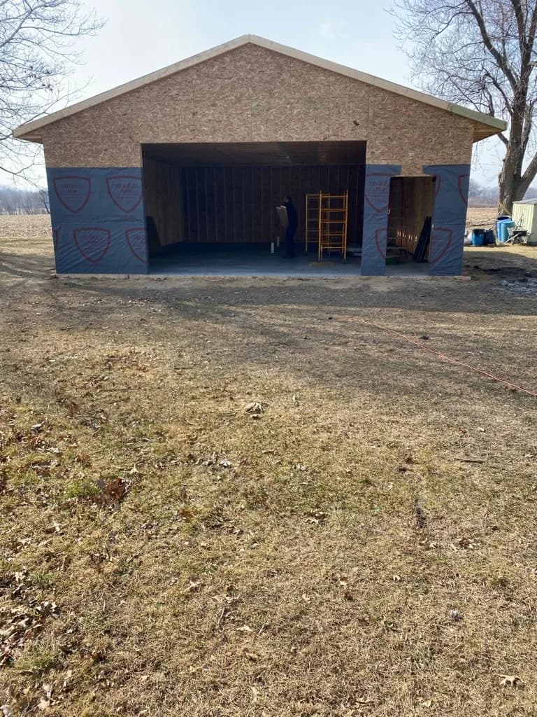 Garage & Shed Building project 7
